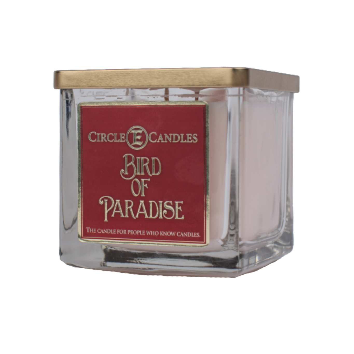 Bird of Paradise Scent, Jar Candle, 8oz - 22oz, 1-2 Wicks, Circle E Candles